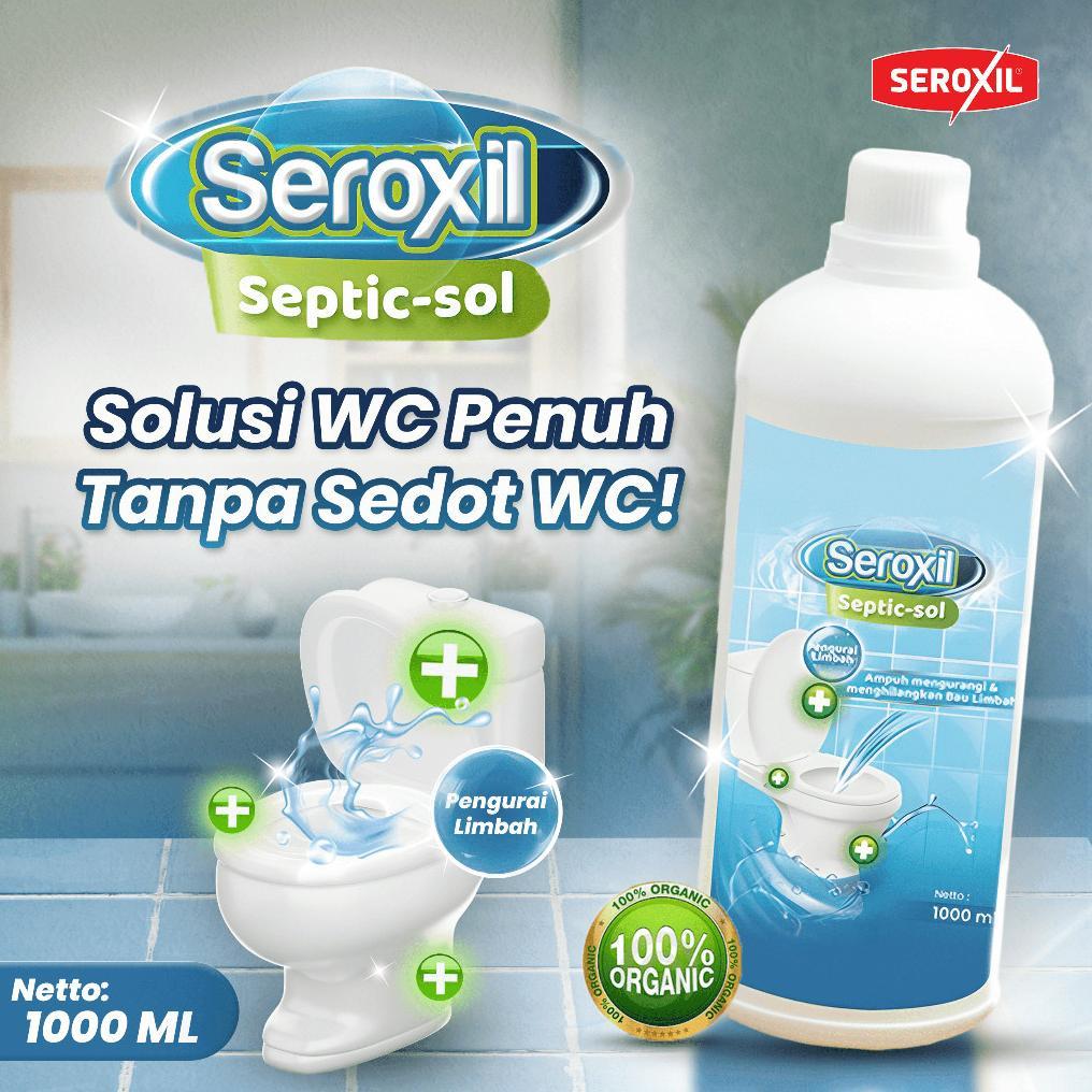 [ MW - Seroxil ] Septicsol Bakteri Pengurai Penghilang Bau Limbah Toilet Septic Tank 1 Liter