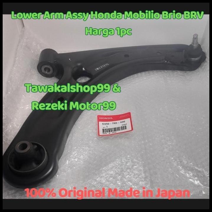 TERLARIS LOWER ARM SAYAP BAWAH DEPAN MOBILIO BRIO BRV 2014-ON ASLI 
