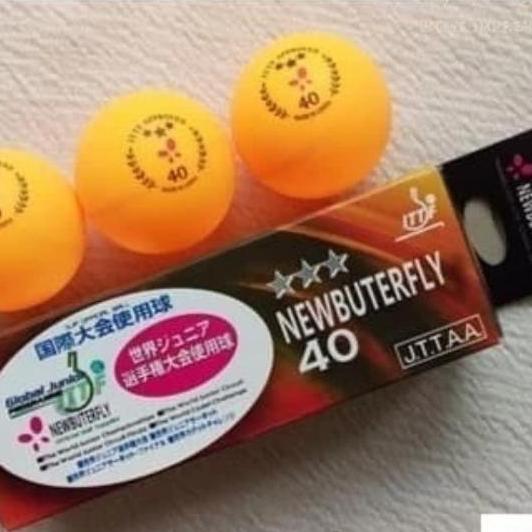 Bola pingpong / Bola tenis meja Butterfly (TERBAIK) (TERBARU) (TERMURAH)
