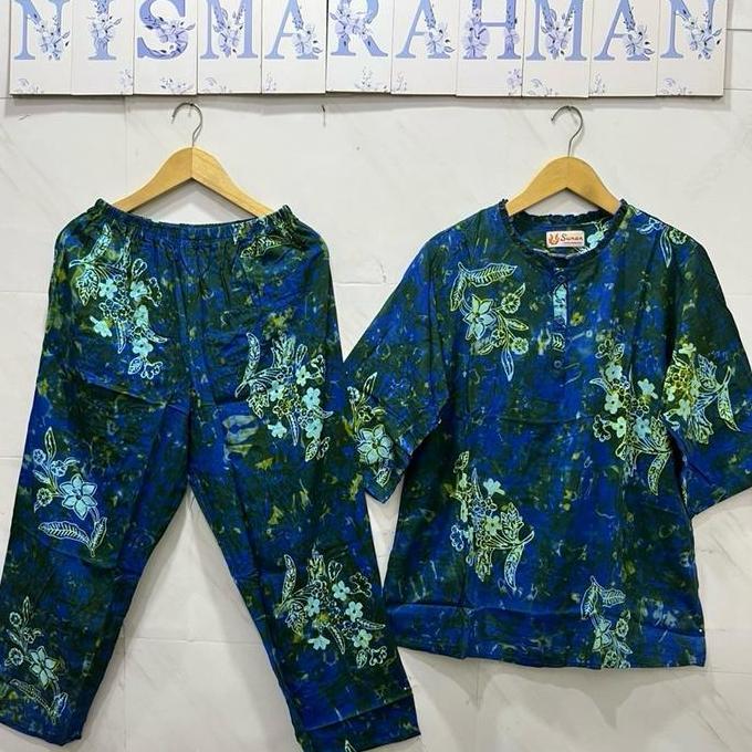 Sale Cp Batik Sunan Ori Standart Dewasa ( Motif Csw ) Tangan 3/4 - Celana Panjang