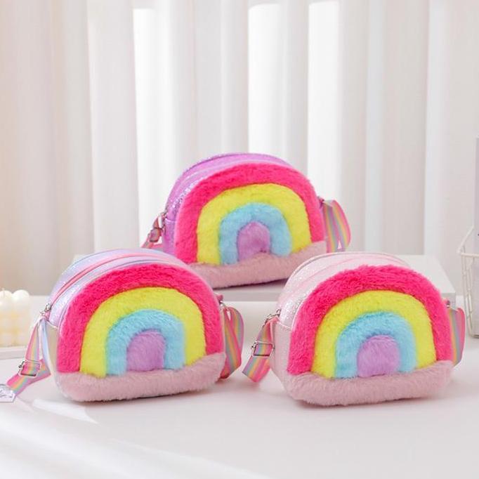 Tas Selempang Mini RAINBOW Anak-Anak