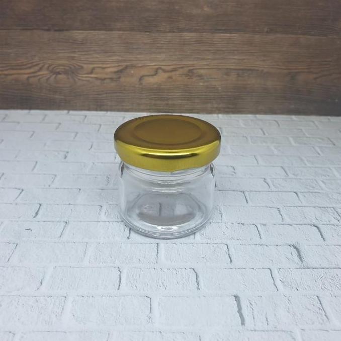 Thebest- BOTOL MINI 25 ML / JAR KACA 25ML / SELAI / MADU / BUMBU / SAFRON