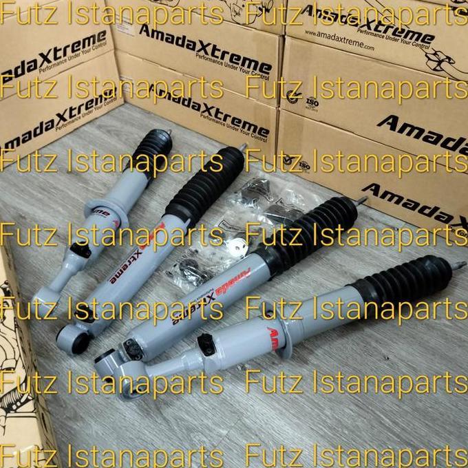 PAKET Shockbreaker AMADA XTREME ADJUSTABLE FORTUNER DEPAN BELAKANG