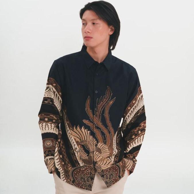 [BEST SELLER] / PREMIUM M231 Kemeja Pria Batik Panjang 1241