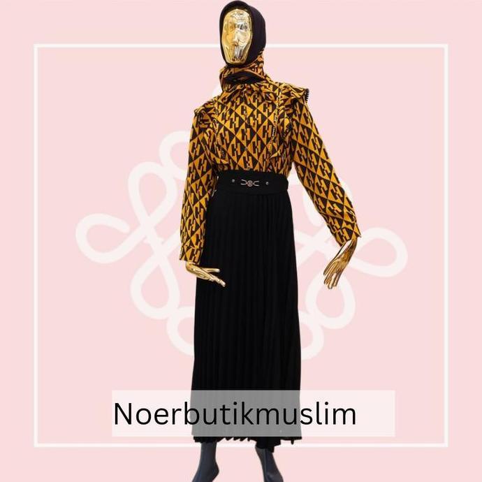 Sale Tes Hikmat Fashion Original A9995 Abaya Hikmat Noerbutikmuslim
