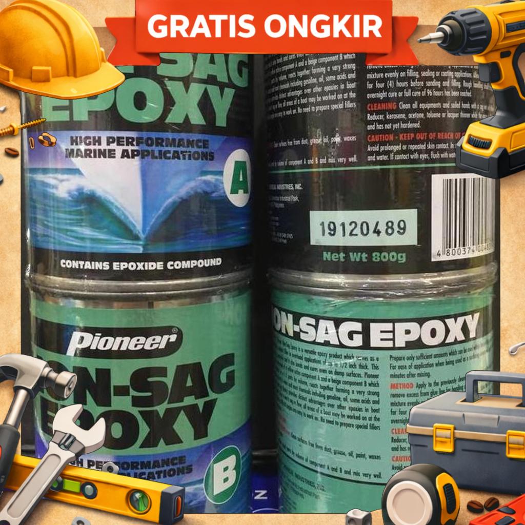 Pioneer Non Sag Epoxy Lem Lem Kering Dalam Air Epoxy Pioneer Non Sag