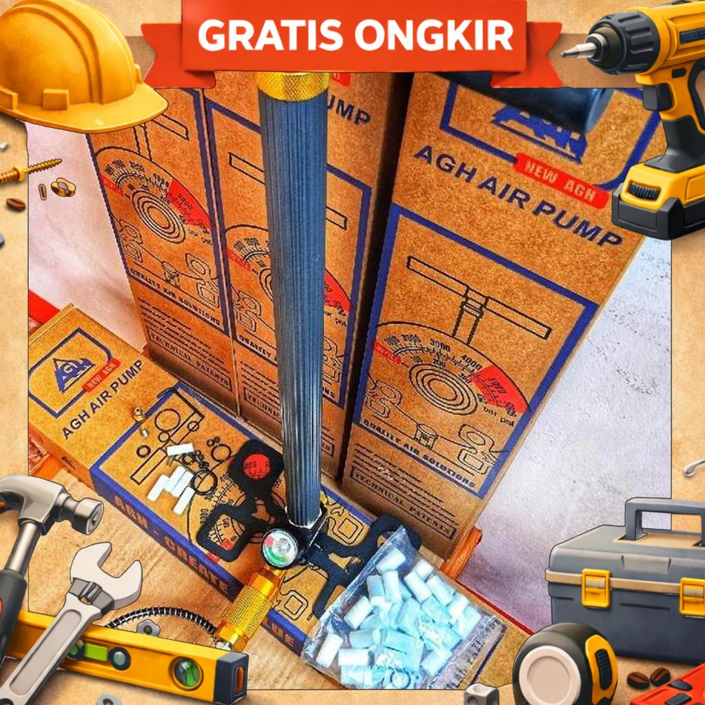 Pompa Pcp Agh 4 Stage 6000 Psi Filter Besar | Pompa Angin Tekanan Tinggi