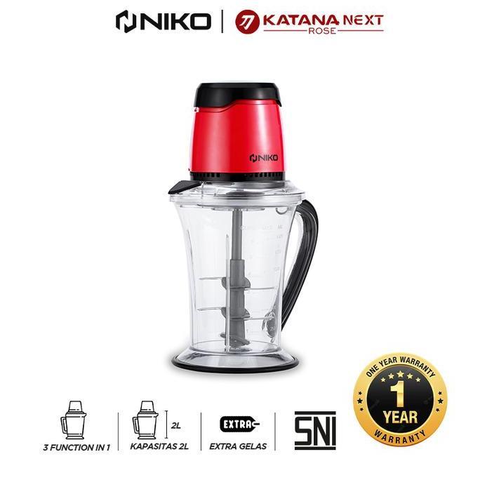 Niko Food Chopper Katana Next Rose (TERBAIK) (TERBARU) (TERMURAH)
