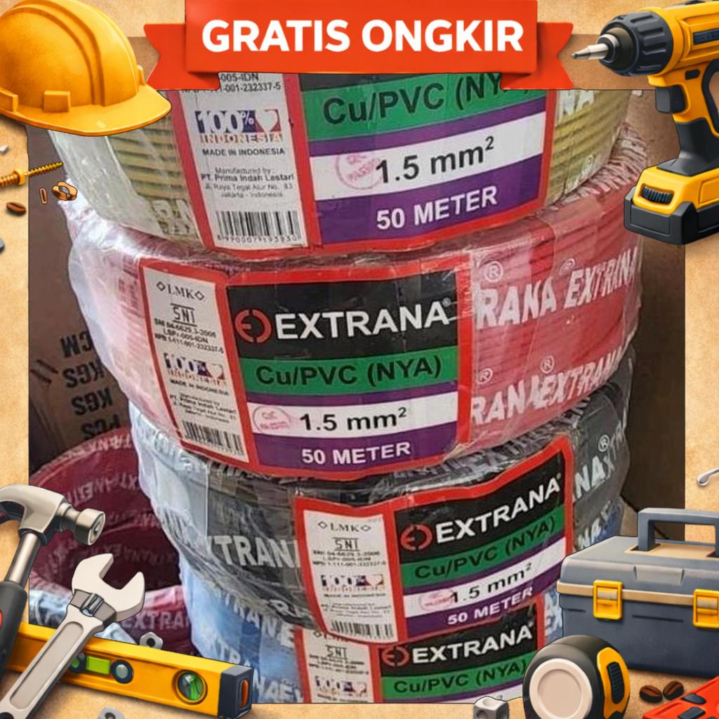 Kabel Nya 1.5Mm Extrana 50M Tunggal