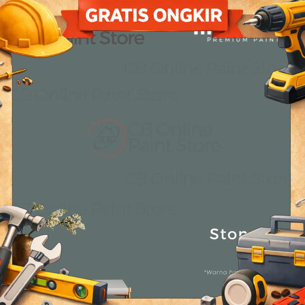 Cat Tembok Mowilex - Stone Grey E-6002 - Galon