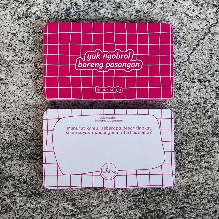 KARTU PERMAINAN BARENG PASANGAN - DEEP TALK