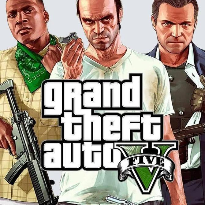 Grand Theft Auto V ( GTA 5 PC Game ) dalam satu Kemasan USB Flashdisk 64GB flash disk