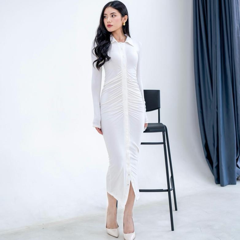 FAYANNA WRINKLE DRESS