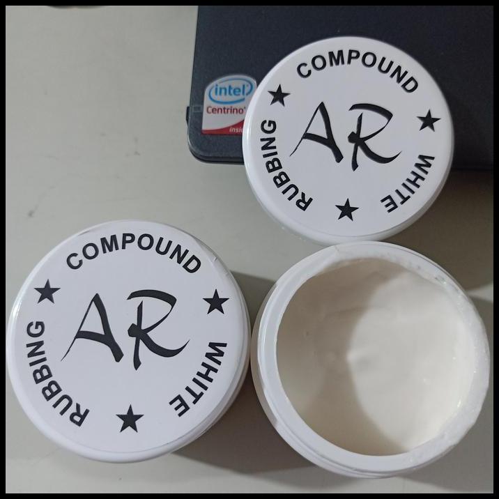 TERBARU AR RUBBING COMPOUND/COMPON/COUMPOND/KOMPON MOBIL/MOTOR HALUS PUTIH 