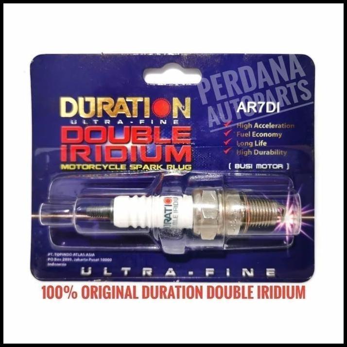 TERLARIS BUSI IRIDIUM YAMAHA FREEGO, FREEGO S ASLI DURATION DOUBLE IRIDIUM 