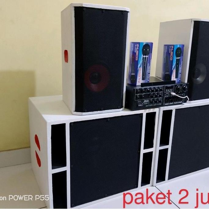 Murah Paket Sound Miniatur Rumahan Komplit Blutut Karaoke Spl 10 In Double Plus 6 In Sr Bluetooth