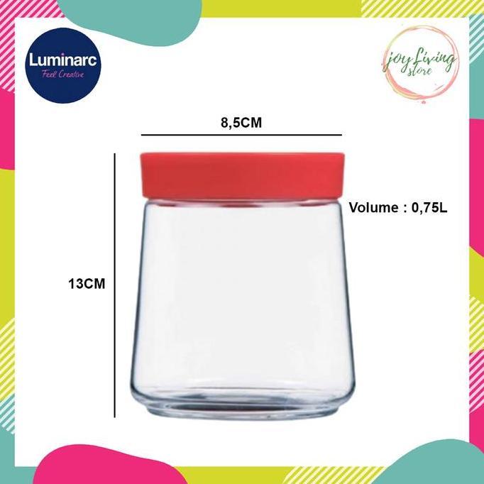 Toples Murah Tempat Kue Luminarc Pot Swing 0.75L