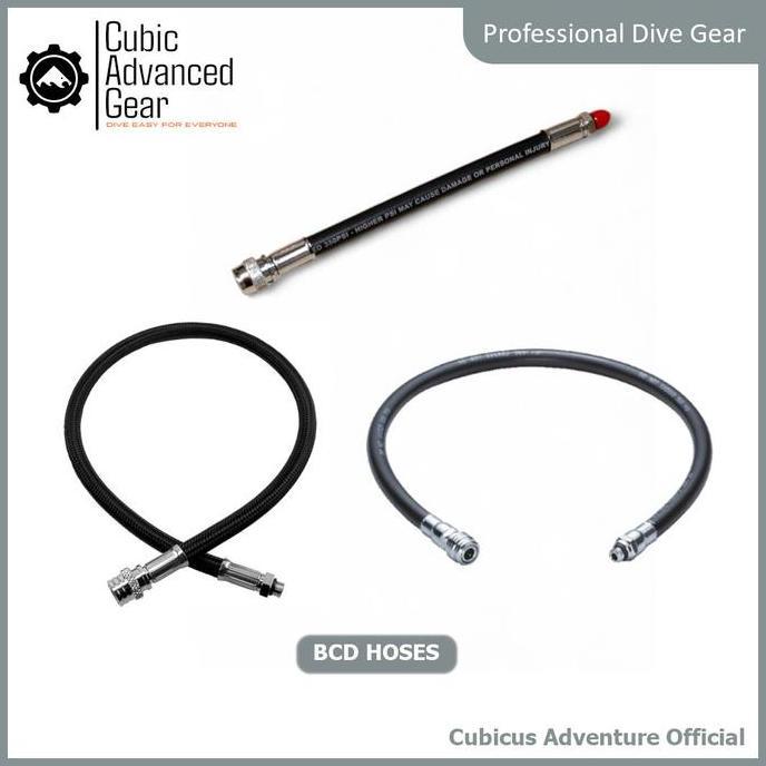 BCD Inflator Low Pressure Hose - Replment for Scuba Diving BCD