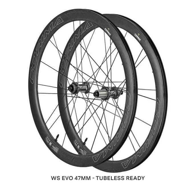 TERBARU WHEELSET ROAD TUBELESS READY CORIMA 47 WS EVO DX