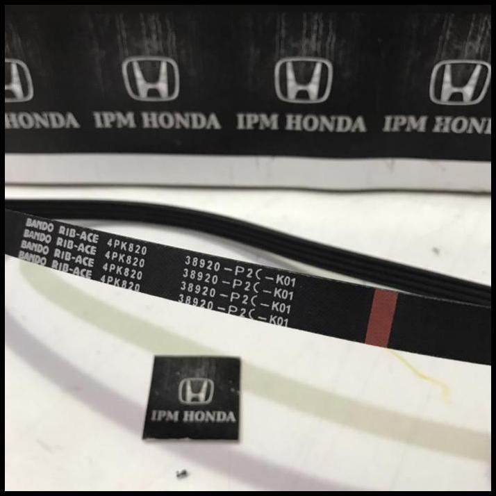 TERBARU FANBELT 4PK 820 38920 P2C FAN BELT GENIO FERIO CITY Z CRV GEN1 BANDO 