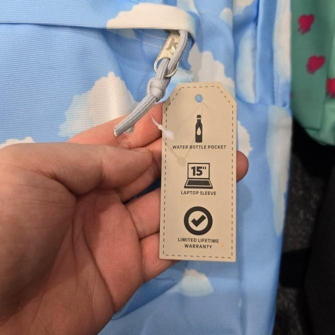 Tas Anak Jansport Motif Import / Tas Sekolah JS Laki Perempuan Viral / Ransel Kuliah Motif Bunga JS