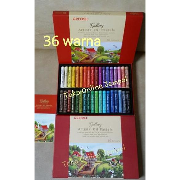 Crayon Oil Pastel 36 Warna Greebel Artist Oil Pastels Crayon Krayon Colors Alat Lukis Gambar Artists
