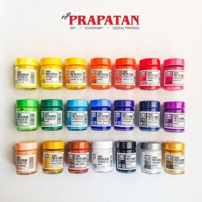 Sakura Poster Color 30 Ml / Cat Poster Sakura 30 Ml