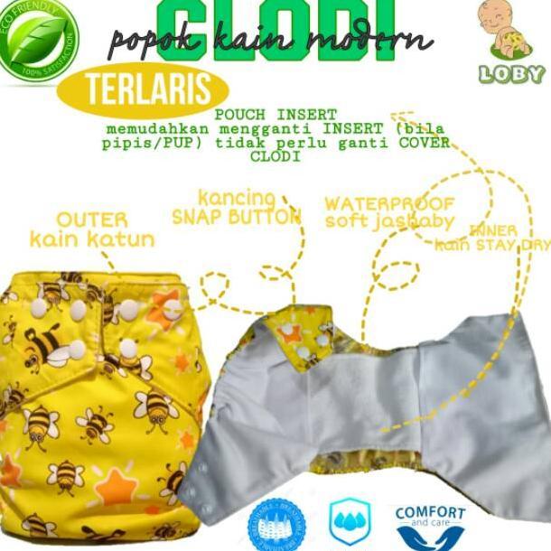 BIG SIZE clodi + insert /clodi /popok clodi/ popok kain /popok bayi