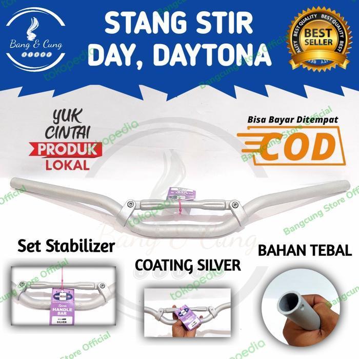 B&C - Stang Setang Stir Daytona Day Type Low Set Stabilizer Tebal Original Dan Terpercaya