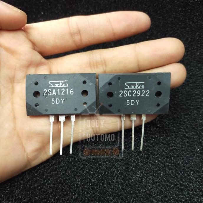 Transistor Final Sanken ORIGINAL 2SA1216 2SC2922 5DY TR SANKEN 5DY