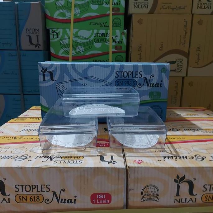 Toples Kue Kering Nuai Sn 998 S Sn998S / Tanpa Sekat - 500 Gr