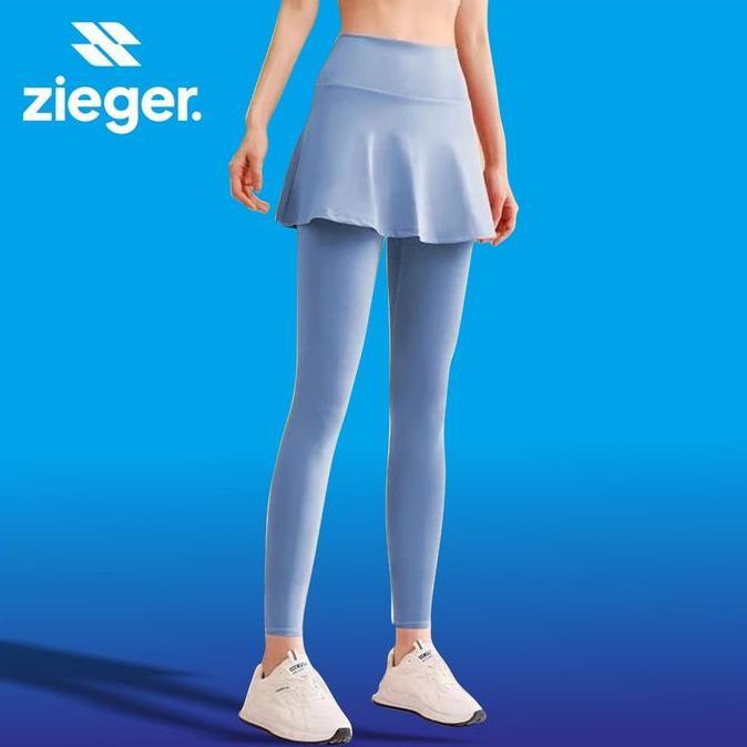 (BEST SELLER) ZIEGER ACTIVEWEAR ROK LEGING HIGH WAIST IMPORT WANITA KEKINIAN ROK CELANA 7 WARNA HITA
