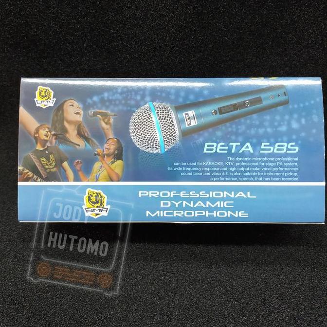 Microphone BMA BETA-58S Mic BMA Beta-58S Vocal Mic Kabel BMA