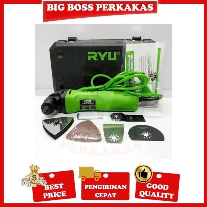 TERBARU TEKIRO RYU MESIN Multi Cutter Set 6pcs RMT 6- Multi Oskilasi Tools RYU HOT SALE