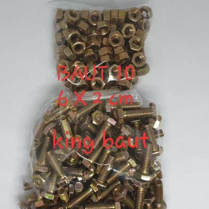 Dnabig- Baut 10 + Mur (6Mm) X 2 Cm