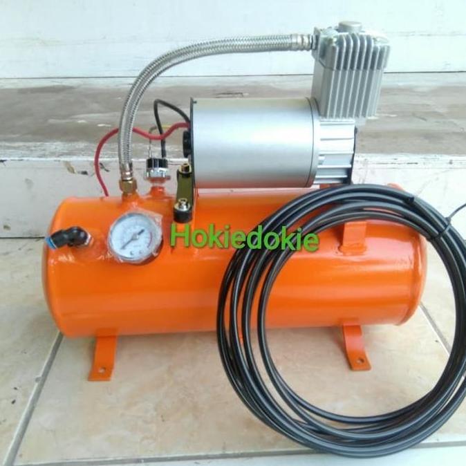 TABUNG KOMPRESOR ANGIN TELOLET OTOMATIS 12V 6 LITER ORIGINAL DAN TERPERCAYA