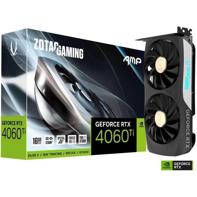 HARGA DISC - ZOTAC RTX 4060 TI 16GB AMP GDDR6 / ZOTAC GAMING GEFORCE RTX 4060 TI 16GB AMP GDDR6