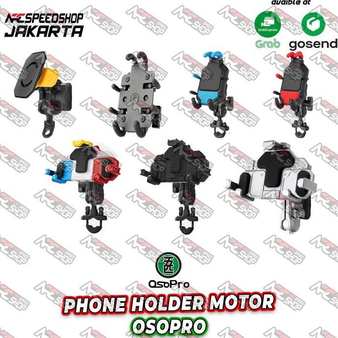 Genuine OSOPRO PHONE HOLDER Anti-Vibration Phone Holder NMAX TURBO NMAX NEO AEROX  ADV 150 ADV 160 P