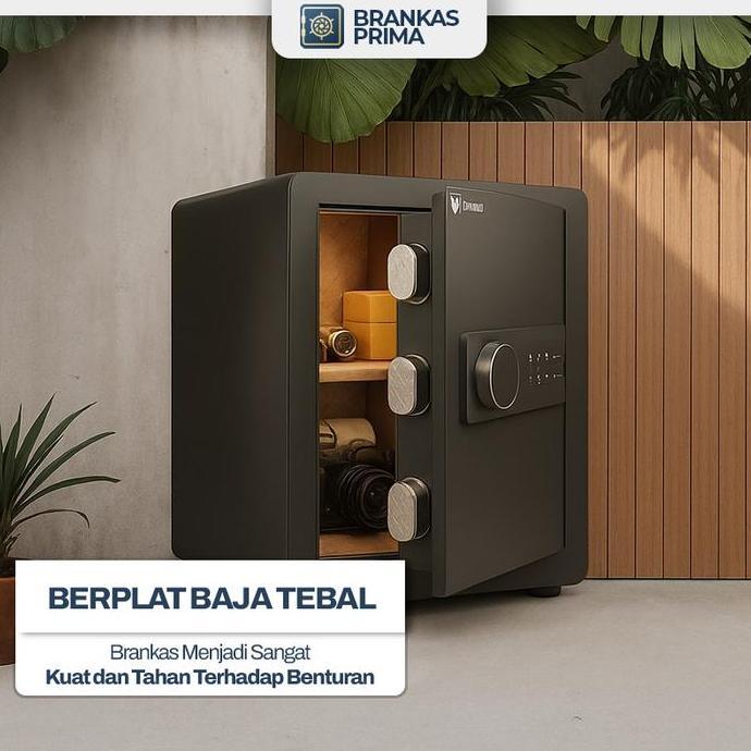 NEW [BERGARANSI] BRANKAS BESI DIGITAL SAFETYBOX DOUBLE KEAMANAN BRANGKAS BAJA BESAR ANTI MALING KRIS