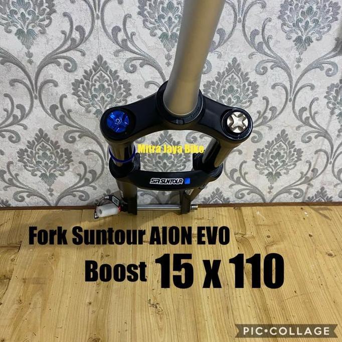 FORK SUNTOUR 27.5 AION EVO BOOST SF20 TAPPER AIR REBOUND 15 X 110 ORIGINAL DAN TERPERCAYA
