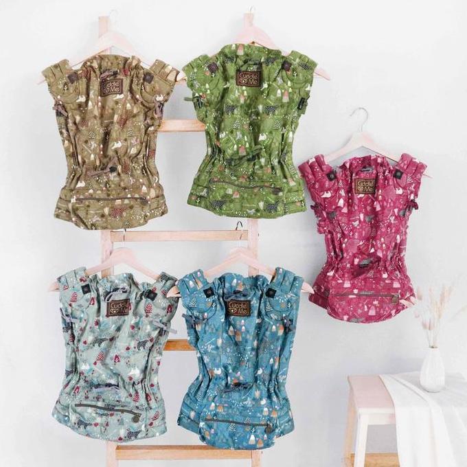 CuddleMe Levana Carrier Gendongan Bayi SSC New Born Stretchy Cuddle Me