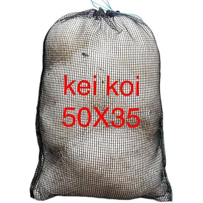 Fishbou- Jaring Nelayan + Waring Double Nett 50 X 35 Cm Media Filter Kolam