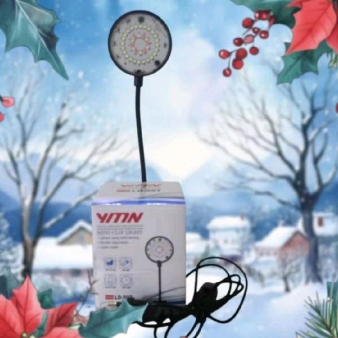 Fishbou- Lampu Led Jepit 3 Mode Warna Aquarium Aquascape