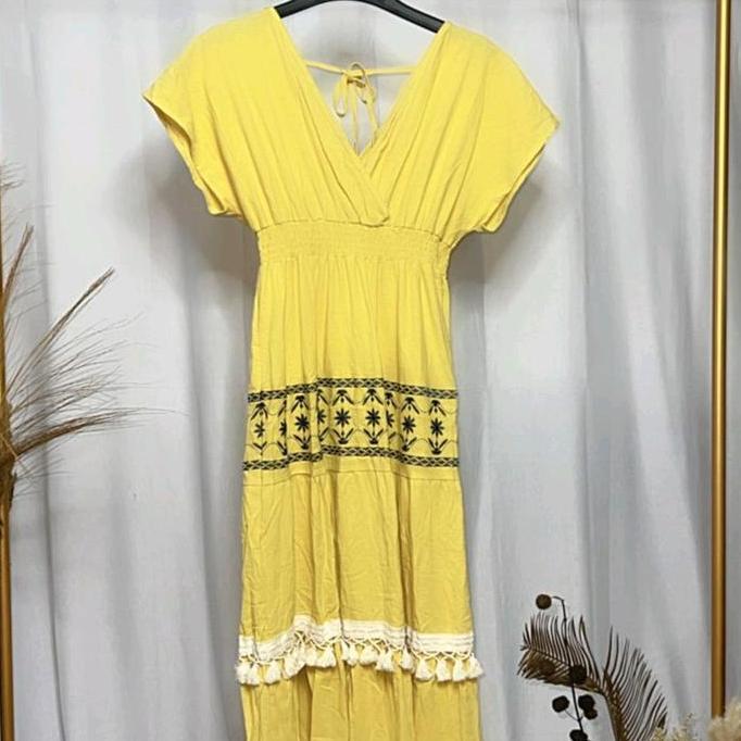 Diskont Dress Jalan Santai Liburan