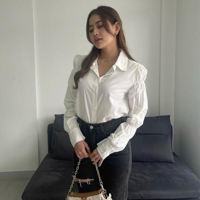 Thebest- [Shylo] Esther White Blouse