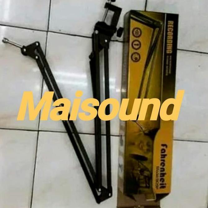 DB194 >> STAND MIC STUDIO STAND ROBOT FAHRENHEIT UNTUK SIARAN RADIO
