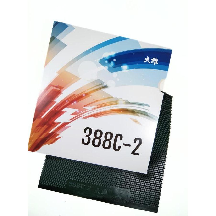 BEBAS ONGKIR - Karet Pingpong Tenis Meja Dawei 388 C-2 Saviga OX Sponge - Karet Bintik Panjang Berta