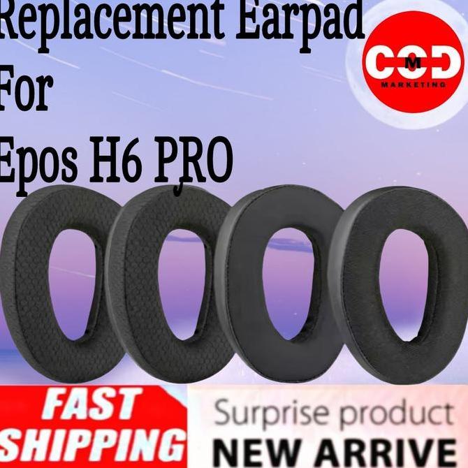 DY34 >> Earcup Earpad Cushion Epos H6 PRO - Busa Ear Pads Epos H6PRO