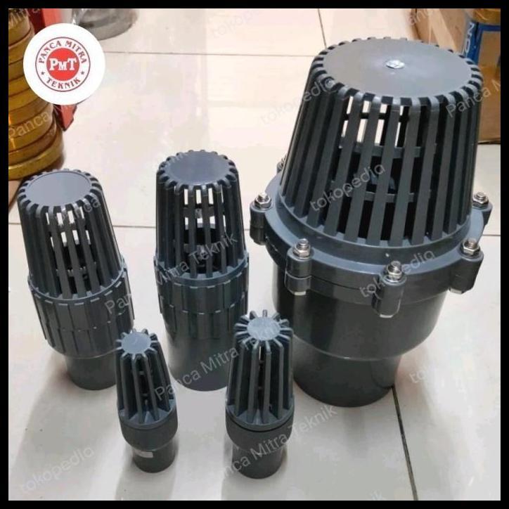 HOT DEAL FOOT VALVE PVC 4" INCH DRAT DALAM 