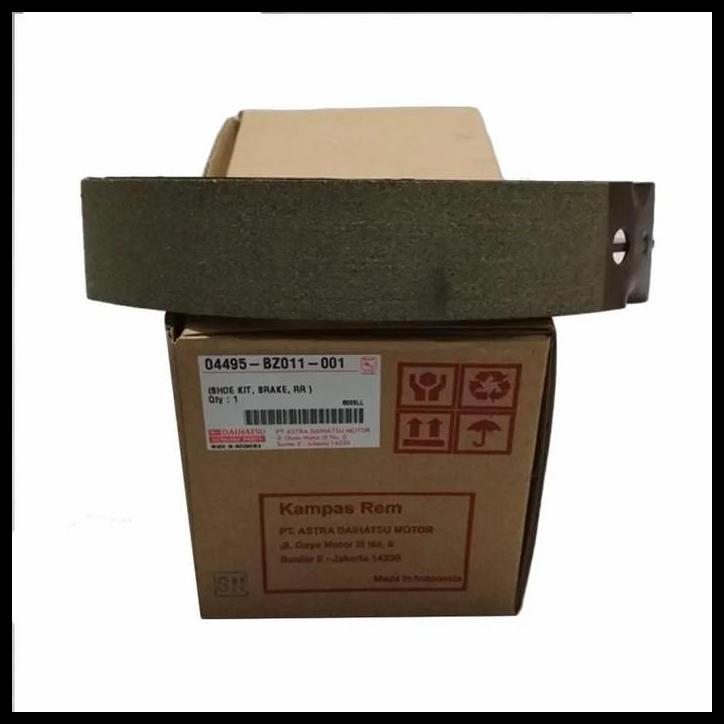 TERLARIS BRAKE SHOE KAMPAS REM BELAKANG AVANZA XENIA 04495-BZ011-001 ORI 